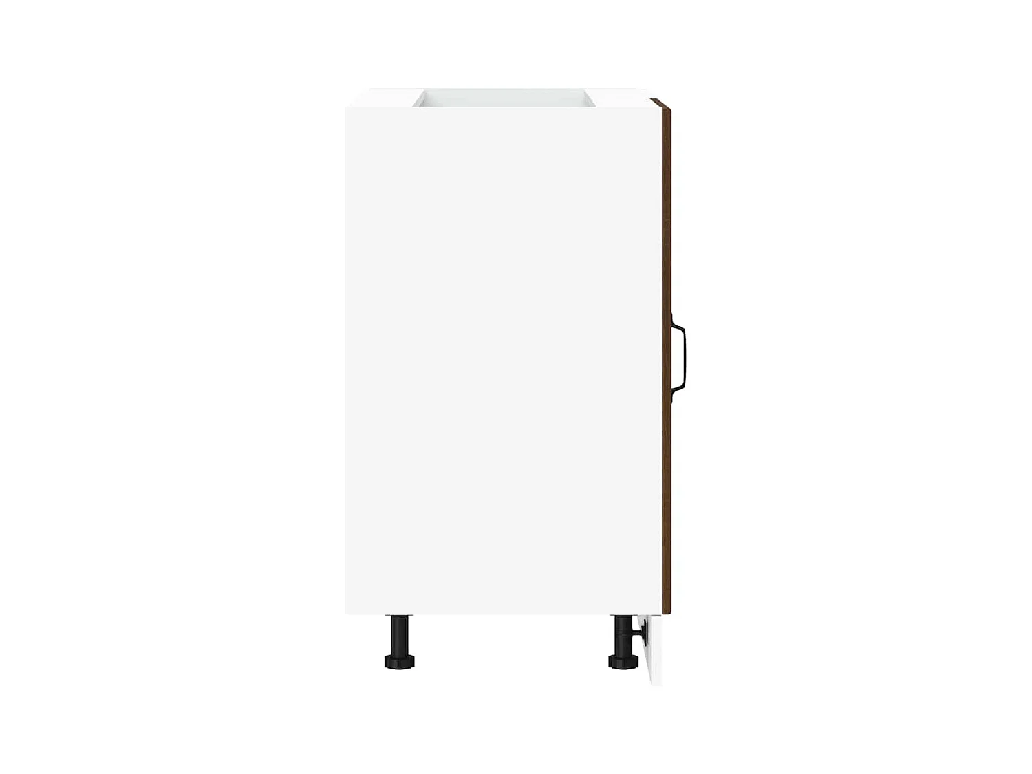 Keuken onderkast Porto bewerkt hout bruin eikenkleur