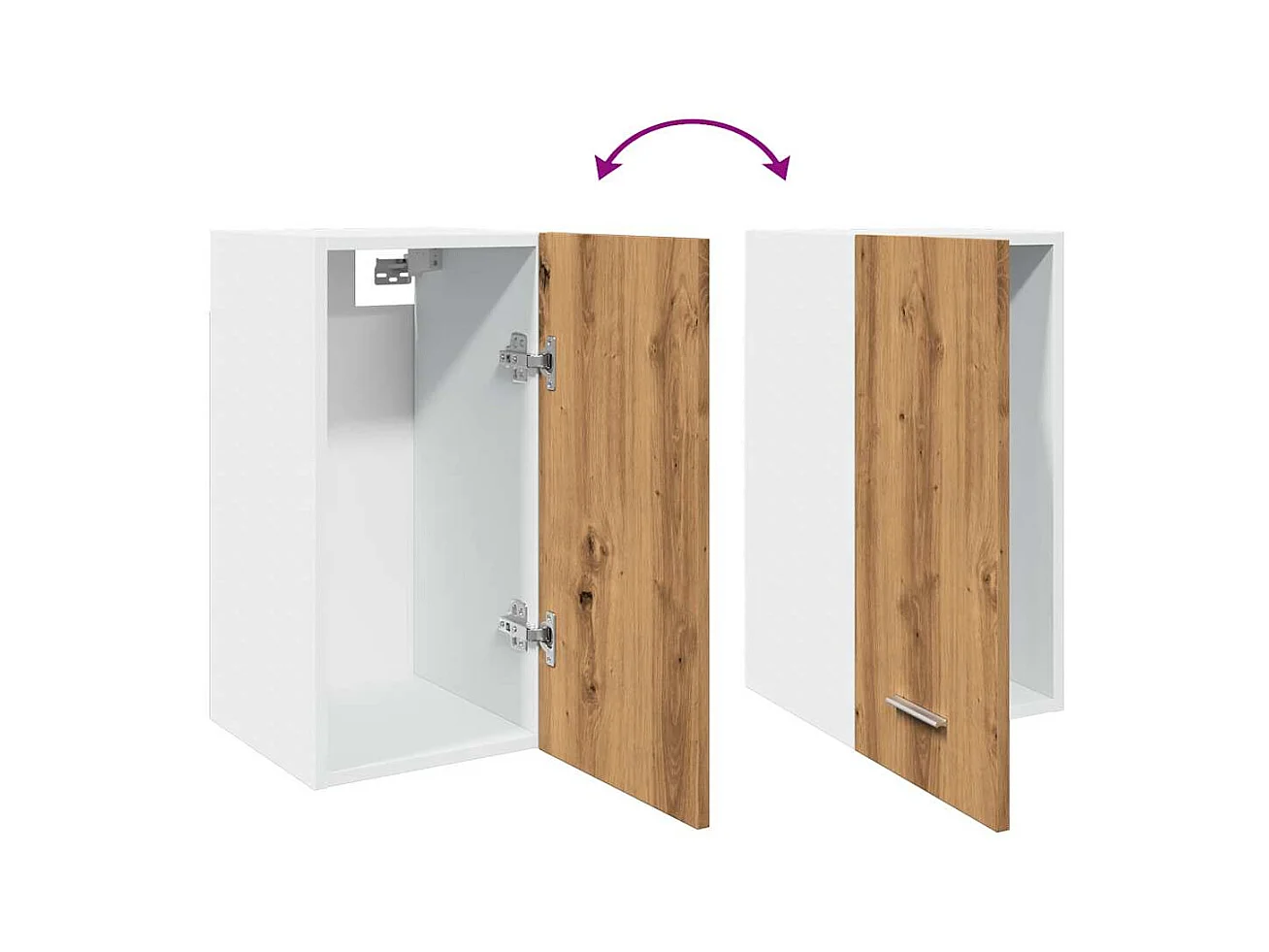 Mobile Pensile “Lyon” Rovere Artigianale 30x31x60 cm