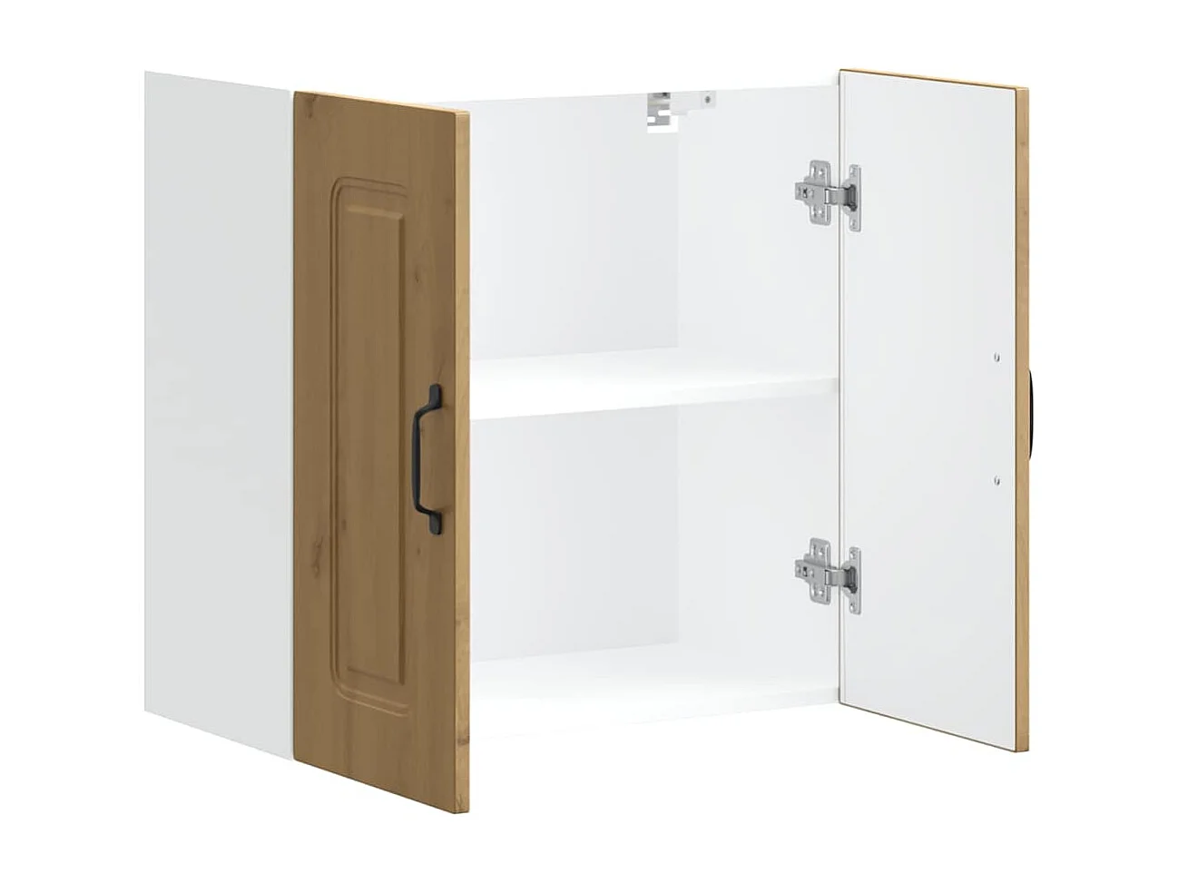 Armoire murale cuisine Kalmar chêne artisanal bois d'ingénierie