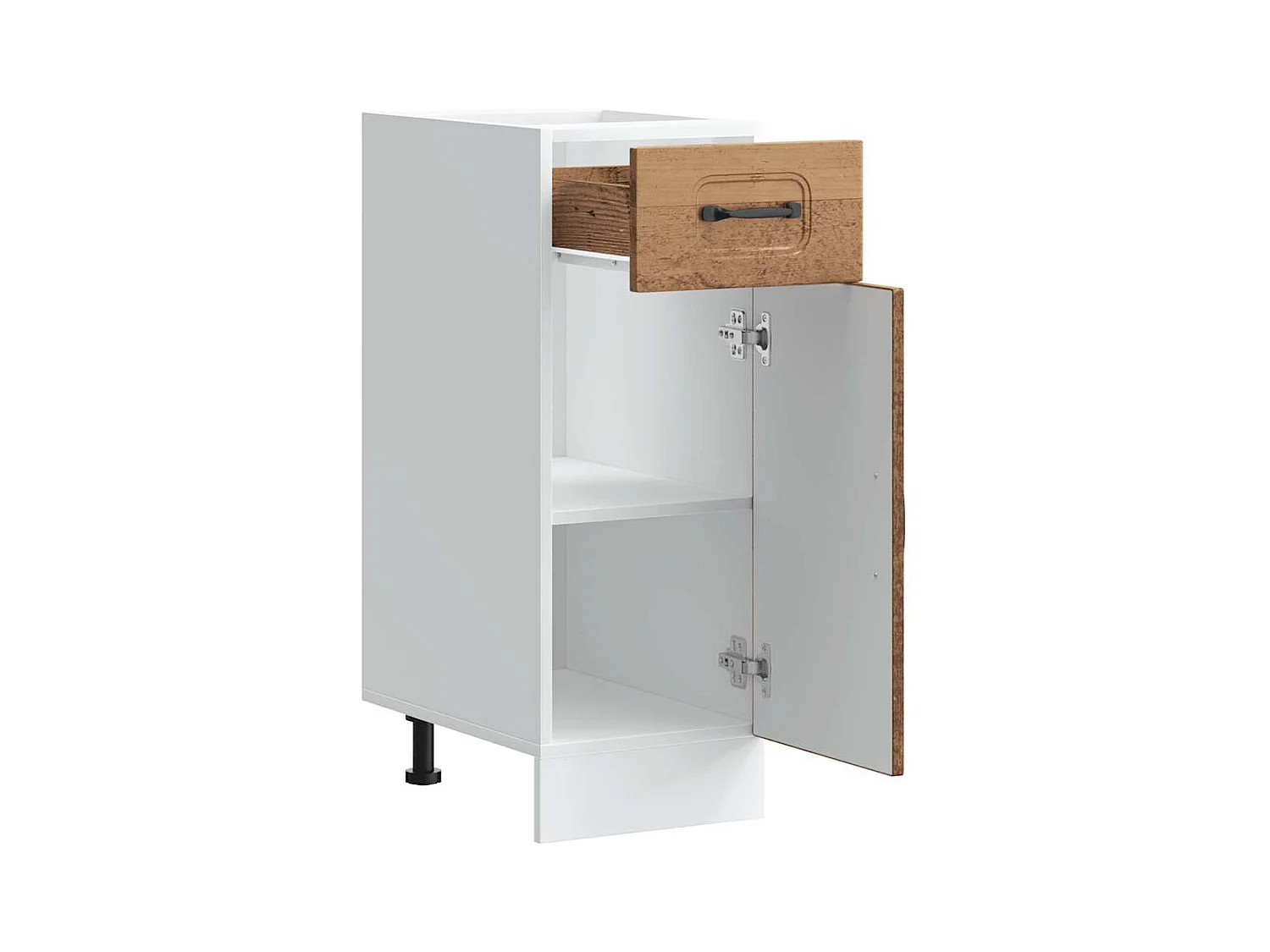 Küchenunterschrank Porto Altholz-Optik Holzwerkstoff