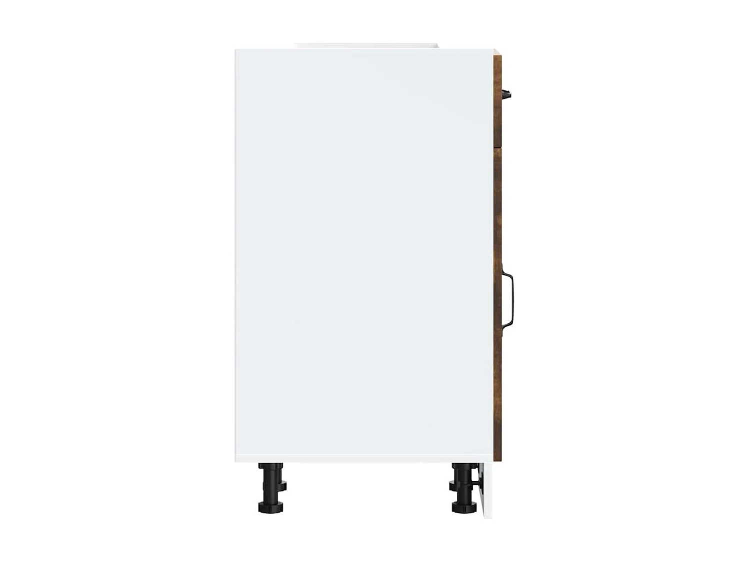 Armoire de cuisine Kalmar chêne fumé bois d'ingénierie