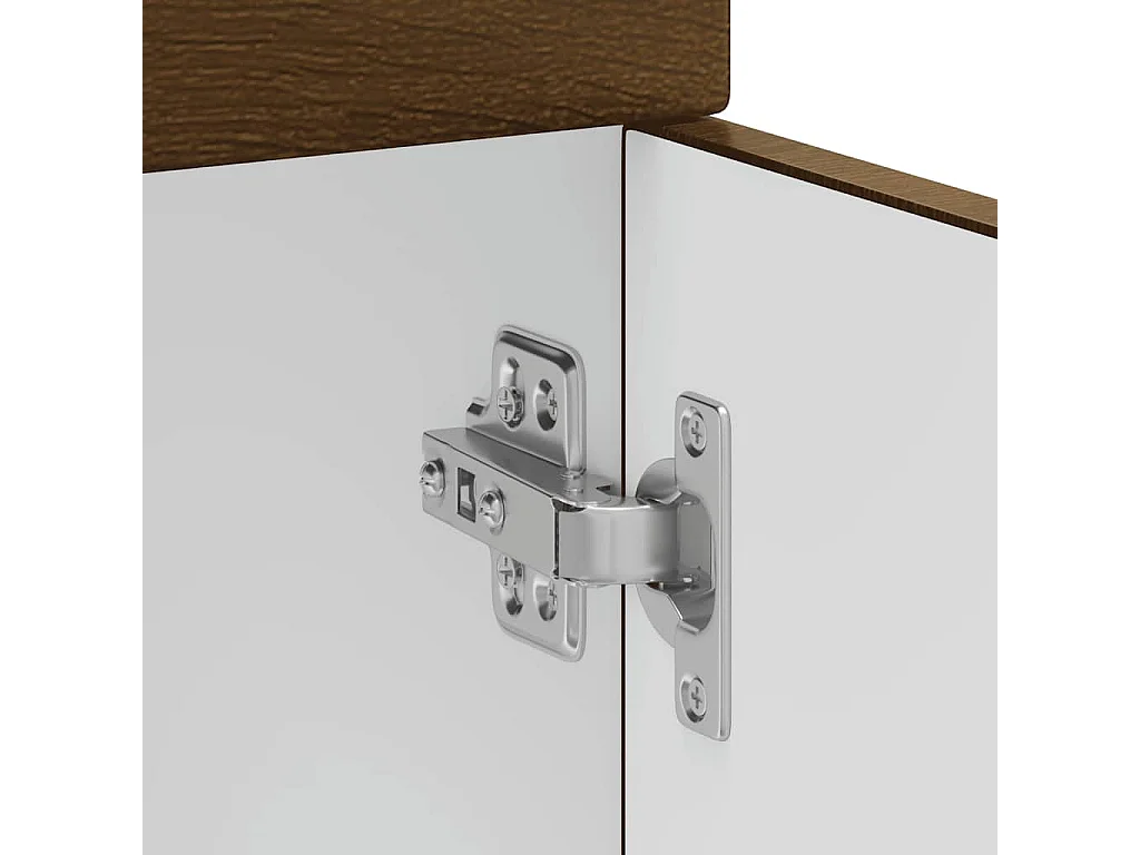 Armoire de cuisine Kalmar chêne fumé bois d'ingénierie