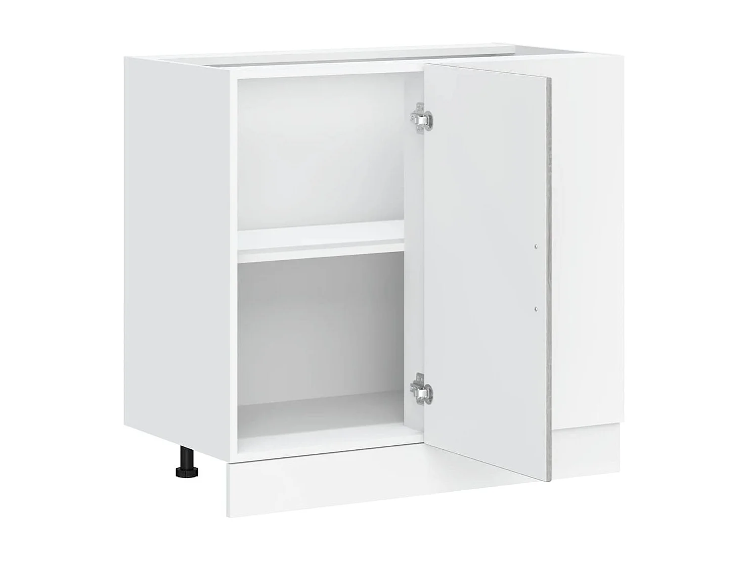 Meuble sous évier "Lyon" en bois d'ingénierie Sonoma gris