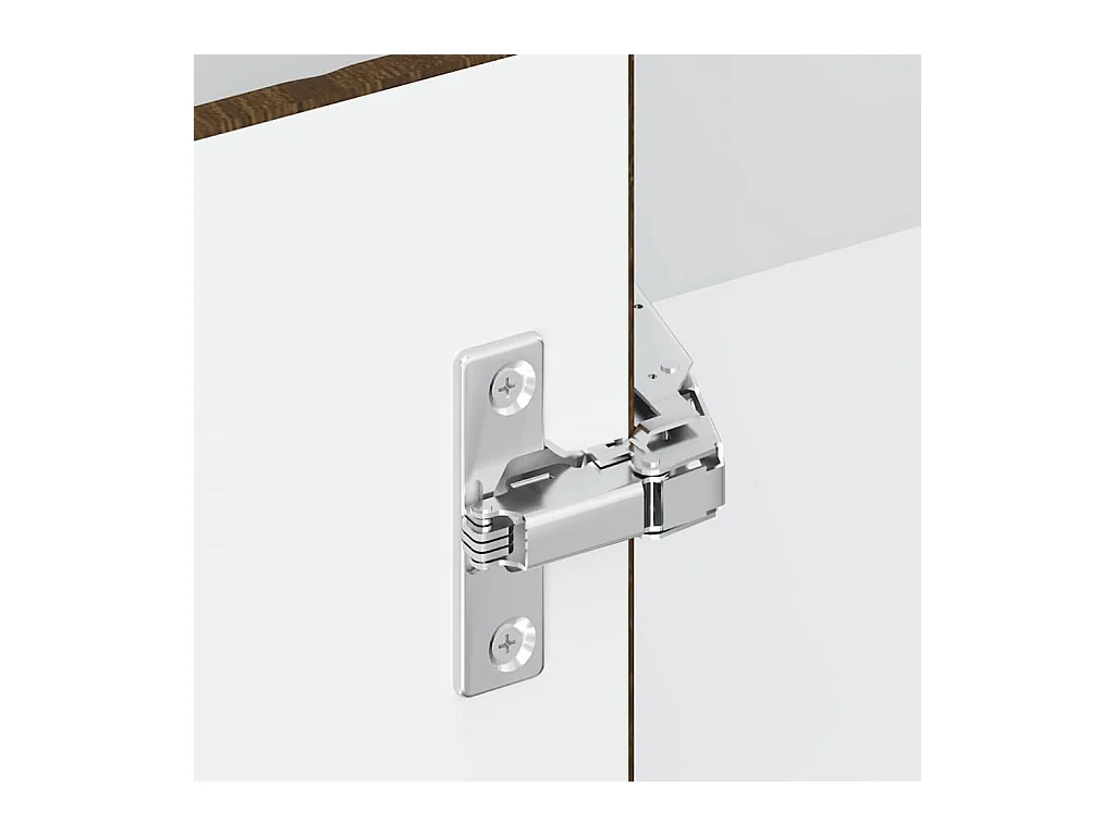 Base ad Angolo Cucina Porto Rovere Marrone in Legno Multistrato