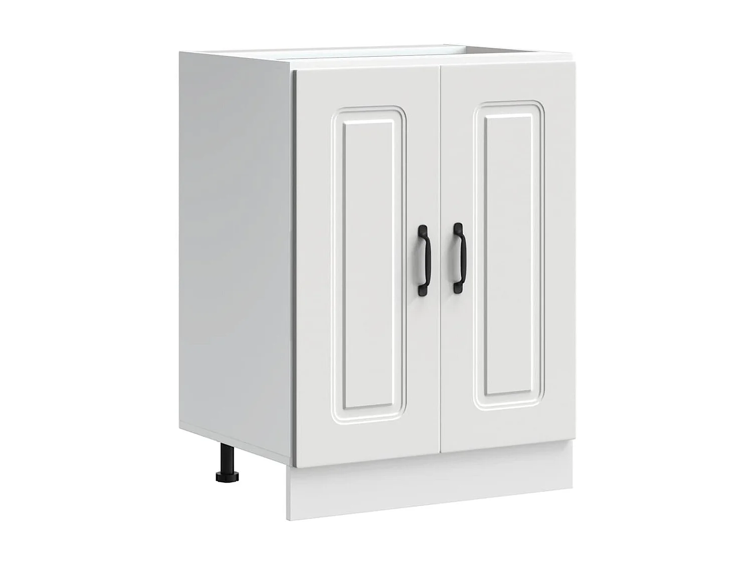 Mobile base lavello Kalmar Bianco 60x46x81,5 cm in Truciolato