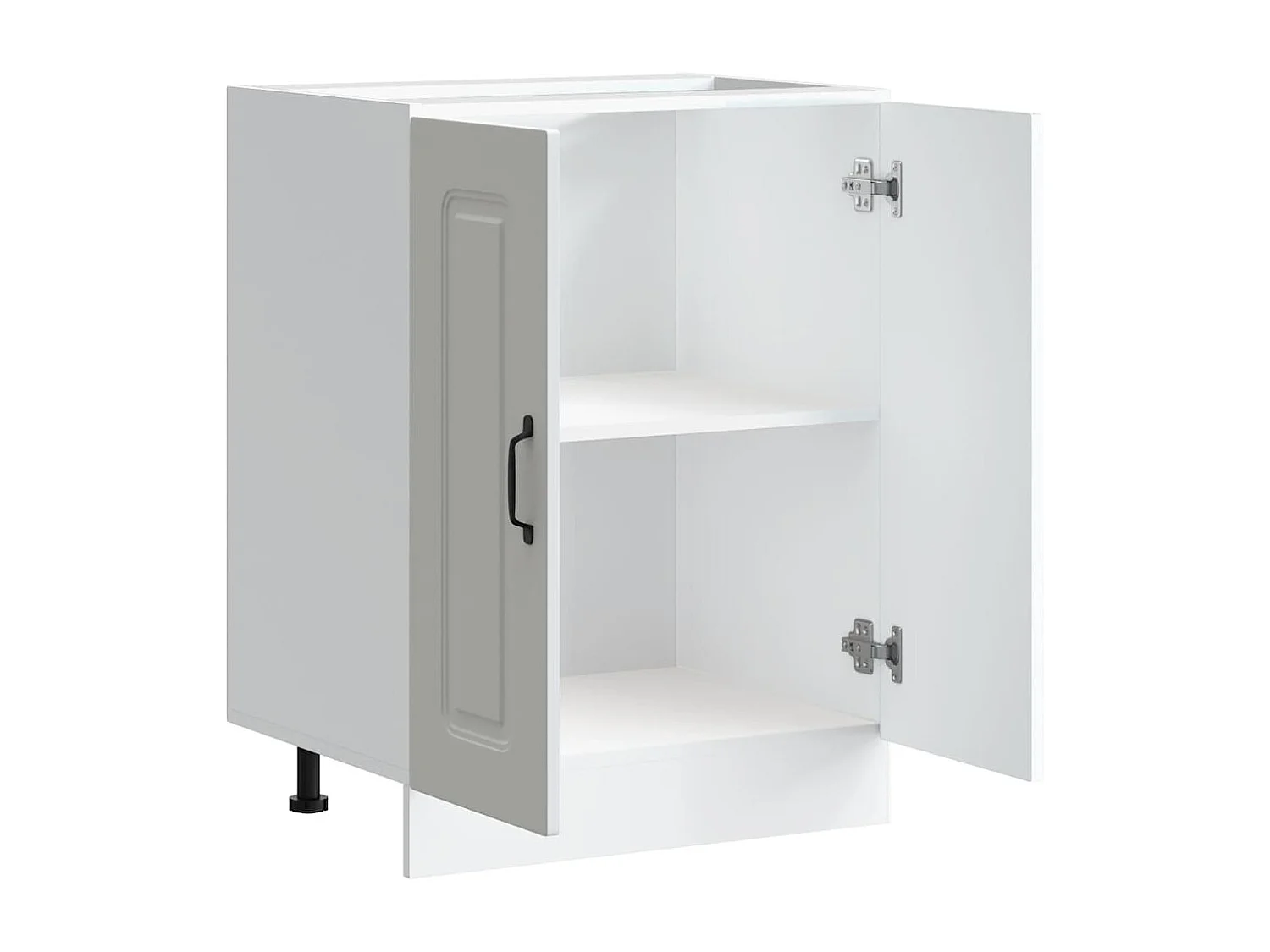 Mobile base lavello Kalmar Bianco 60x46x81,5 cm in Truciolato