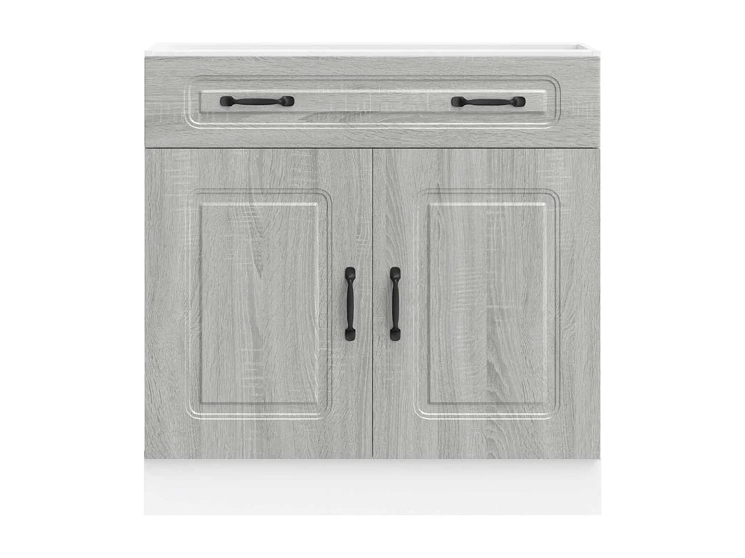 Küchenunterschrank Kalmar Grau Sonoma Holzwerkstoff