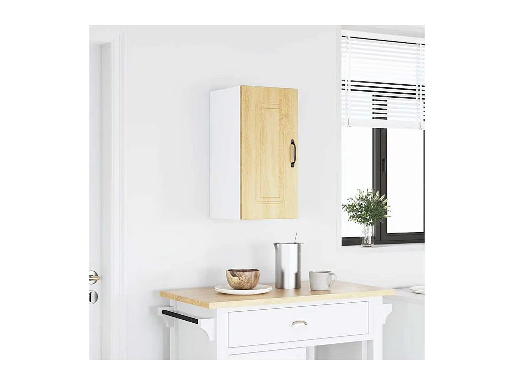 Armoire murale de cuisine Kalmar chêne sonoma bois d'ingénierie