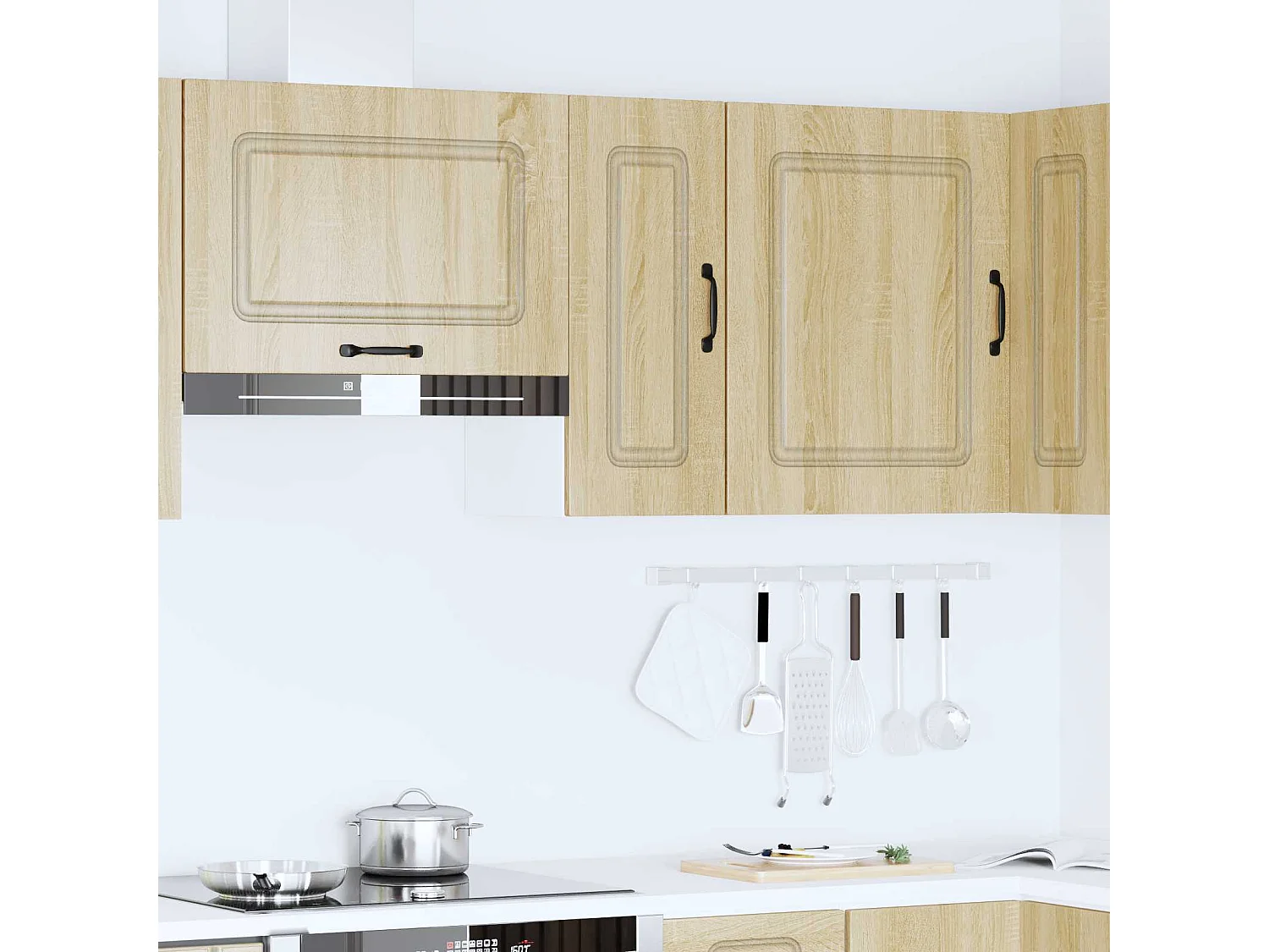 Mueble de pared cocina Kalmar madera contrachapada roble sonoma
