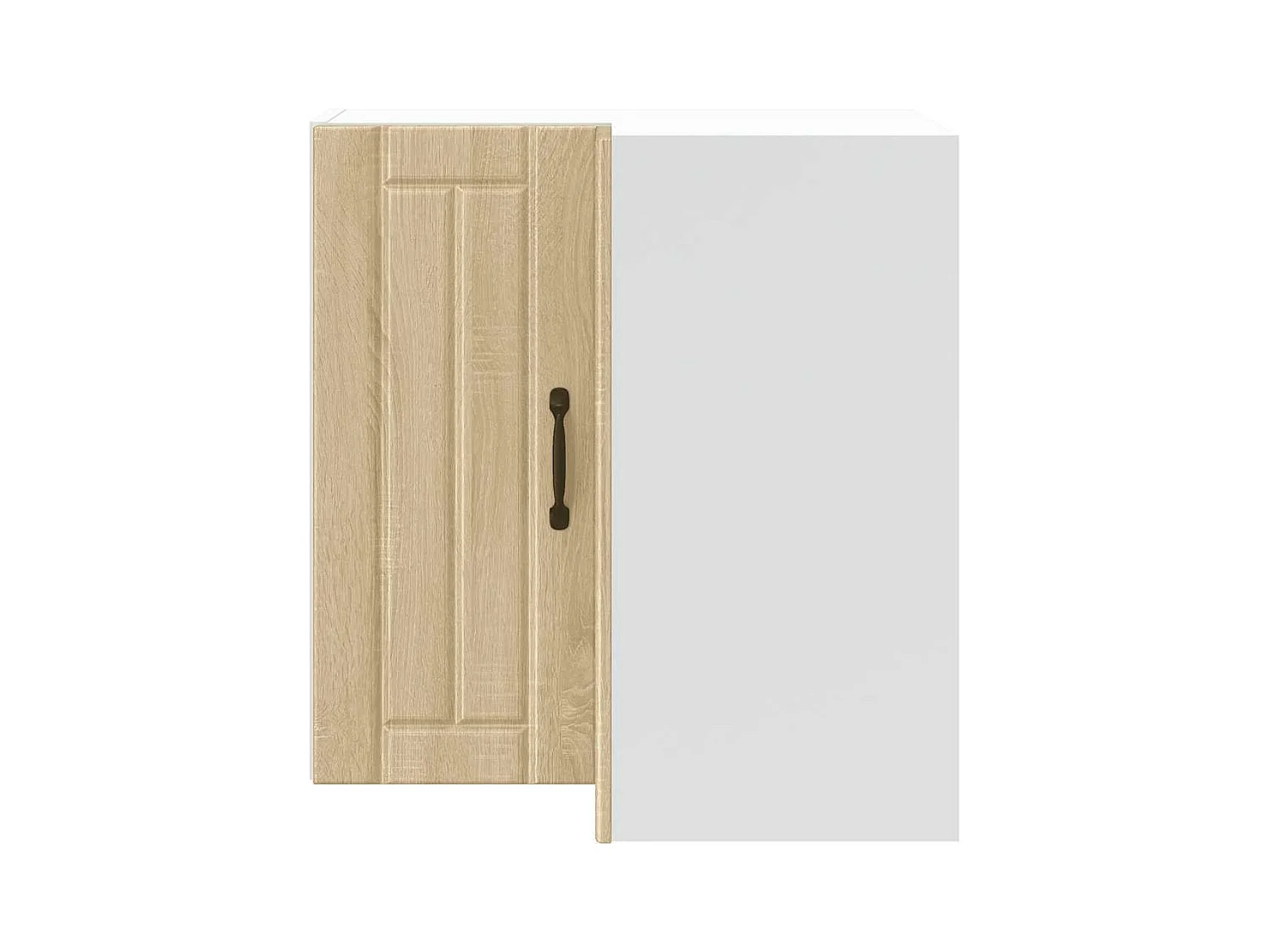 Keukenwandhoekkast Lucca bewerkt hout sonoma eikenkleurig