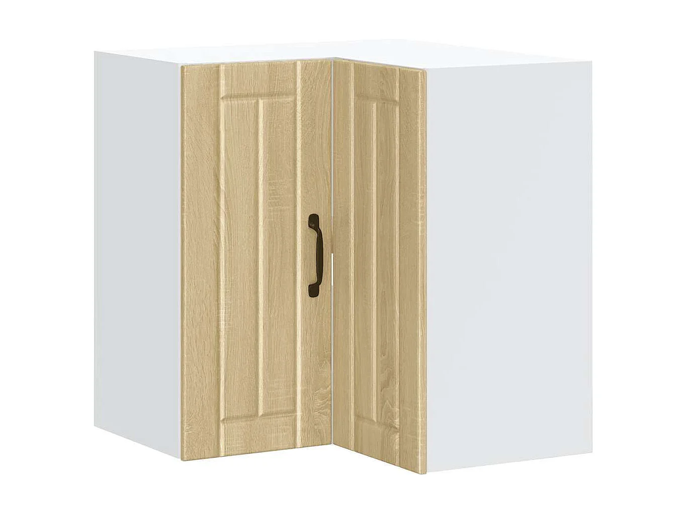 Armoire d'angle murale de cuisine Lucca chêne sonoma