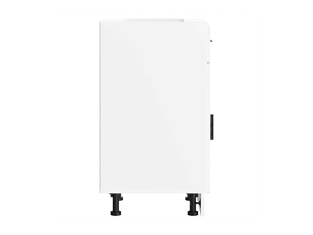 Armoire de cuisine Porto blanc bois d'ingénierie