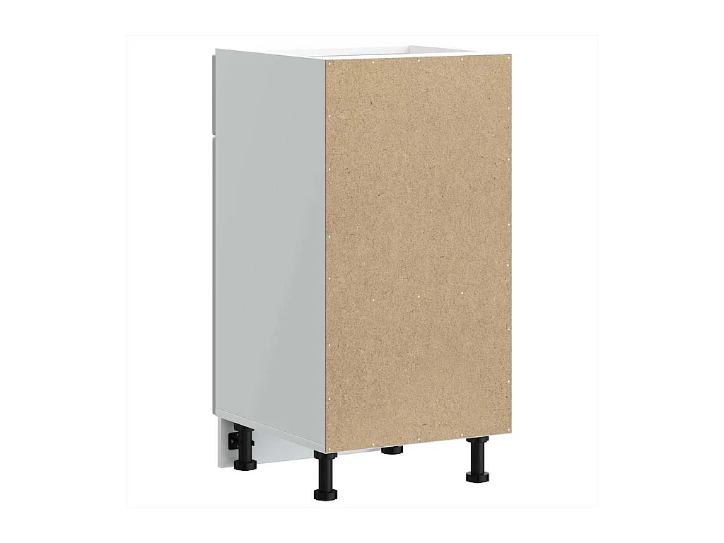 Armoire de cuisine Porto blanc bois d'ingénierie