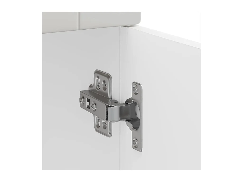 Armoire de cuisine Porto blanc bois d'ingénierie