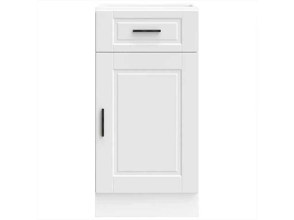 Armoire de cuisine Porto blanc bois d'ingénierie