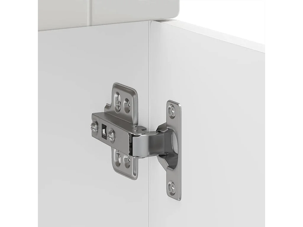 Armoire de cuisine Porto blanc bois d'ingénierie