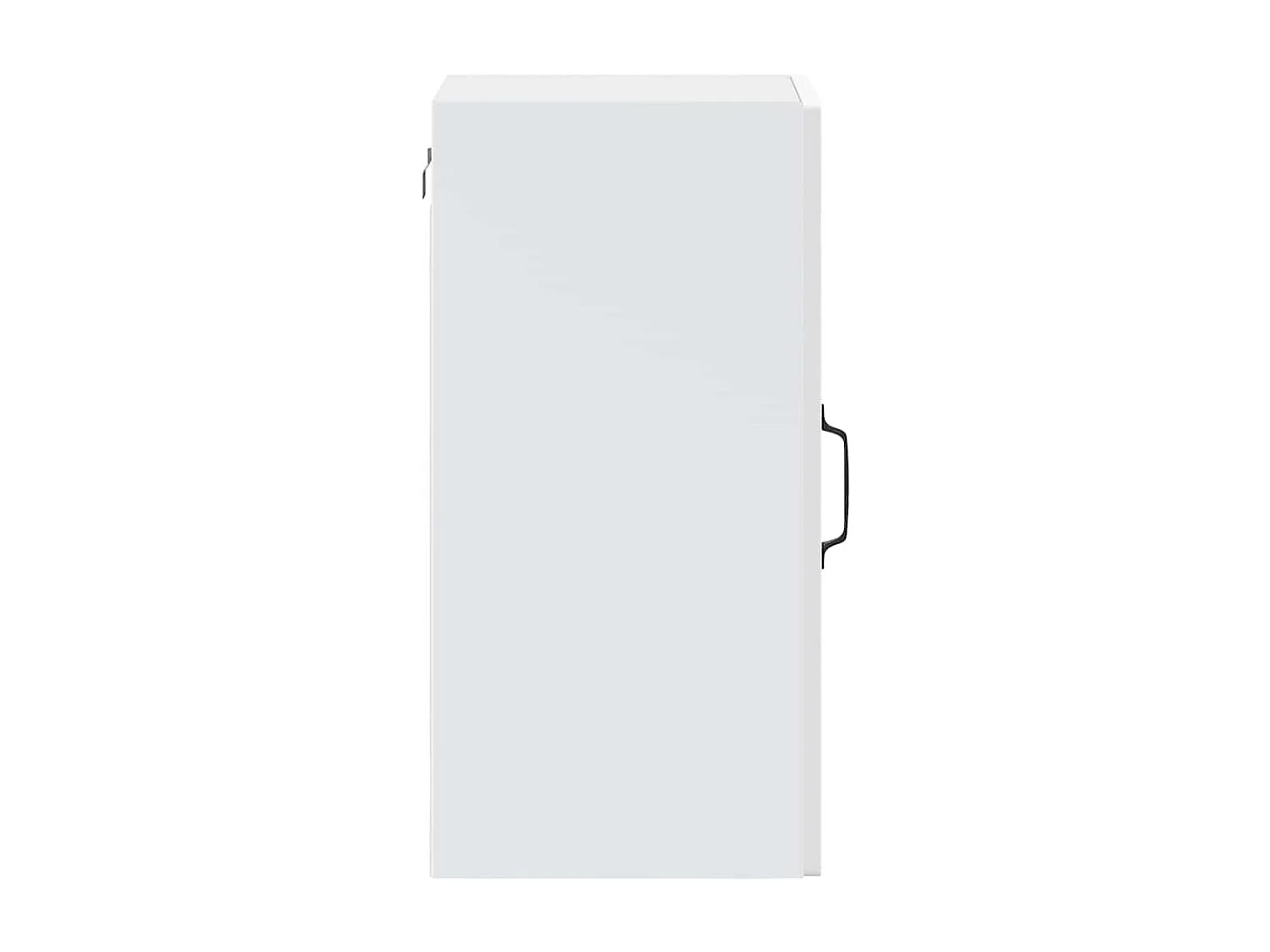 Armoire murale de cuisine avec porte en verre Porto blanc