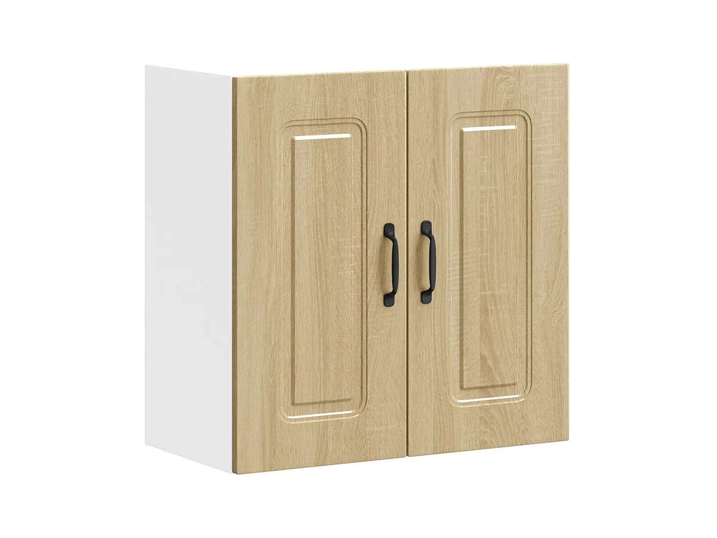 Keukenwandkast Kalmar bewerkt hout sonoma eikenkleurig