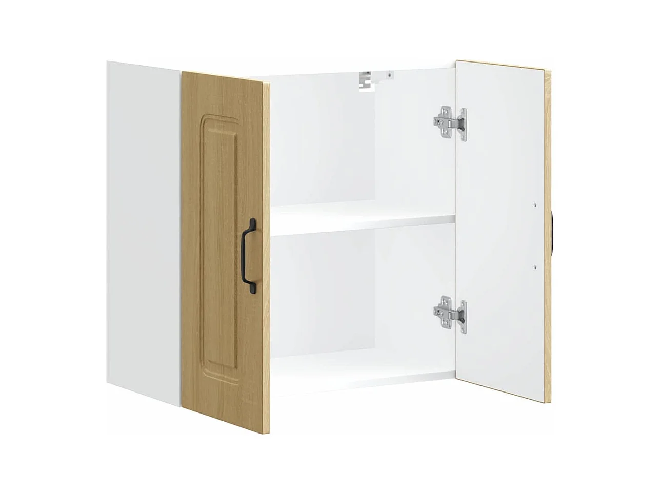 Keukenwandkast Kalmar bewerkt hout sonoma eikenkleurig