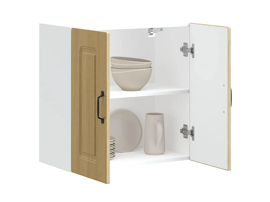 Armoire murale de cuisine Kalmar chêne sonoma bois d'ingénierie