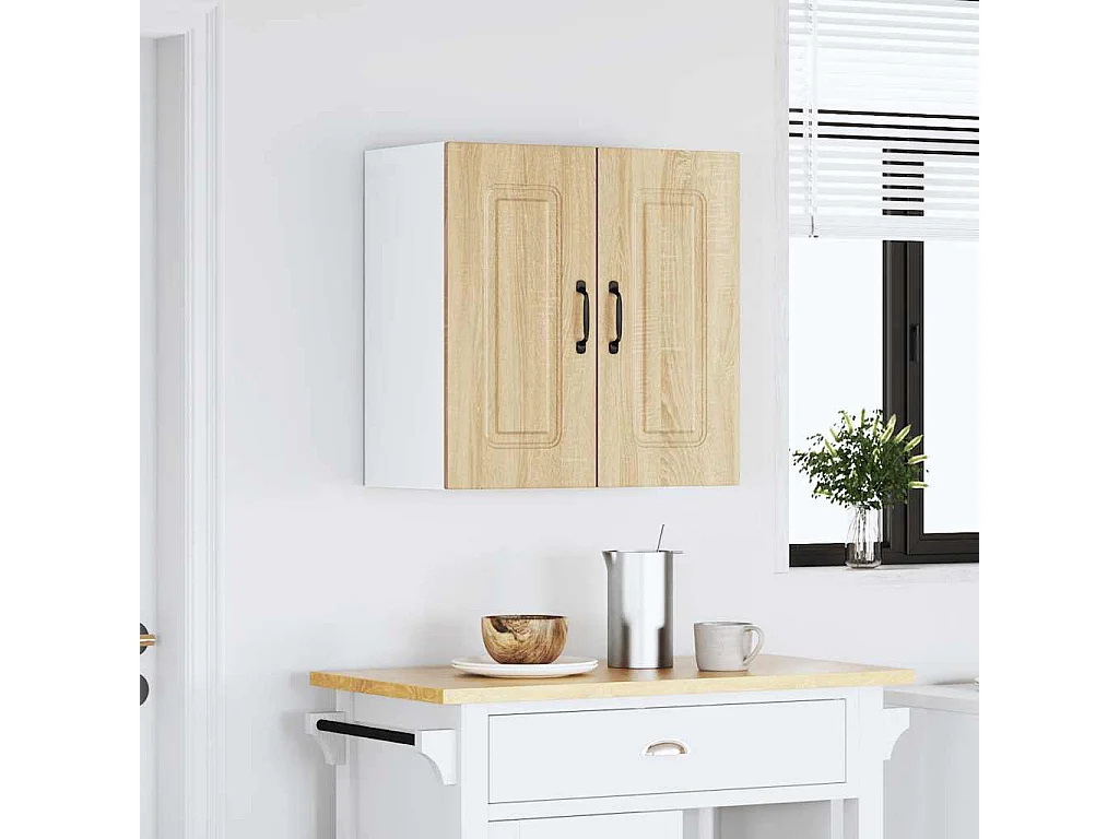 Armoire murale de cuisine Kalmar chêne sonoma bois d'ingénierie