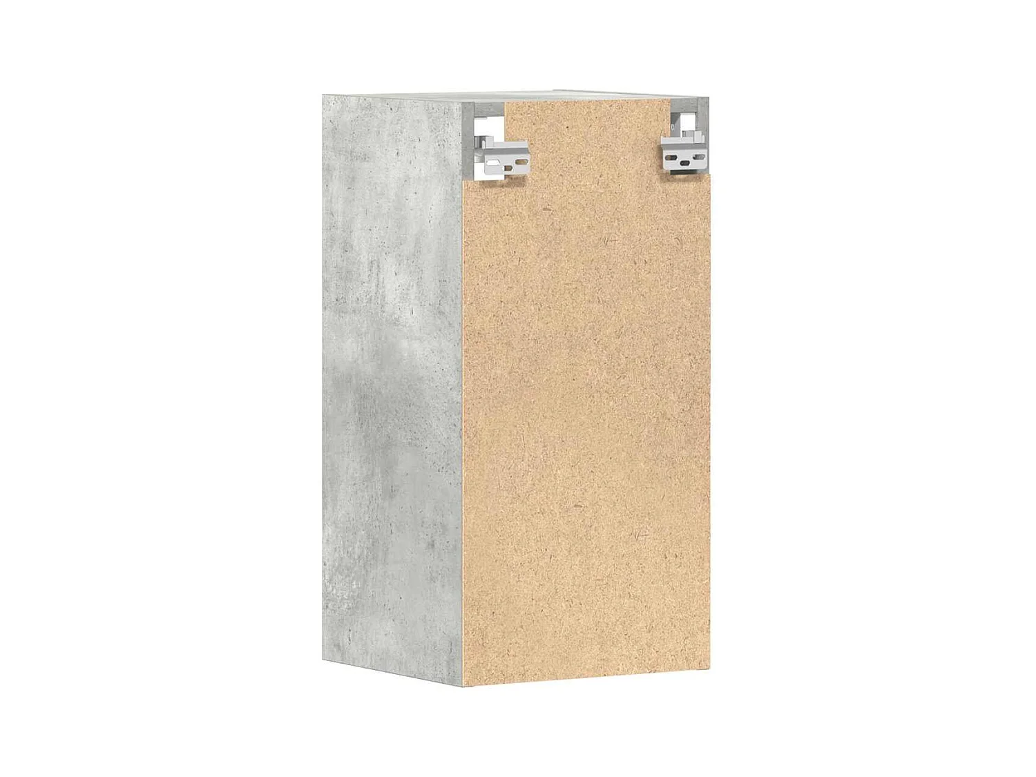 Hangkast Riga 30x29,5x60 cm bewerkt hout betongrijs