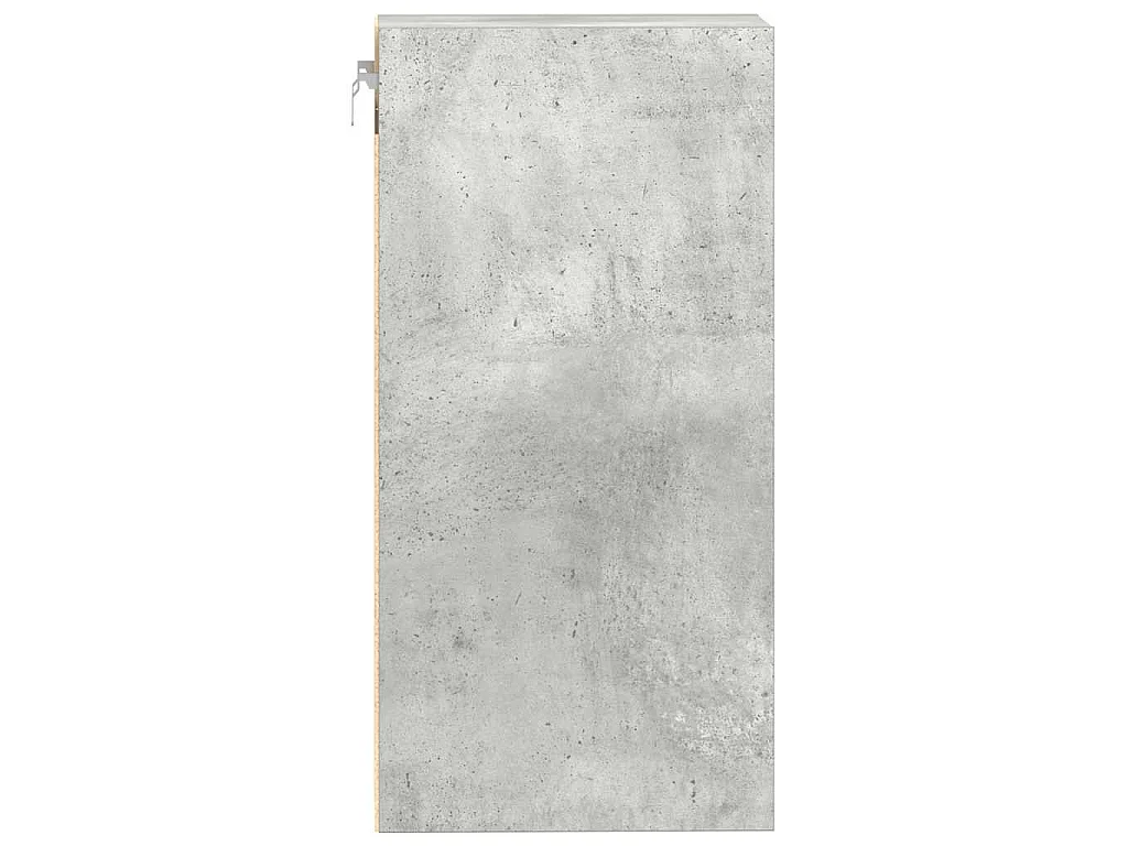 Armoire suspendue "Riga" Gris béton 30 x 29,5 x 60 cm Bois d'ingénierie