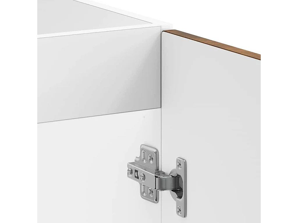 Meuble bas pour évier Kalmar chêne fumé bois d'ingénierie