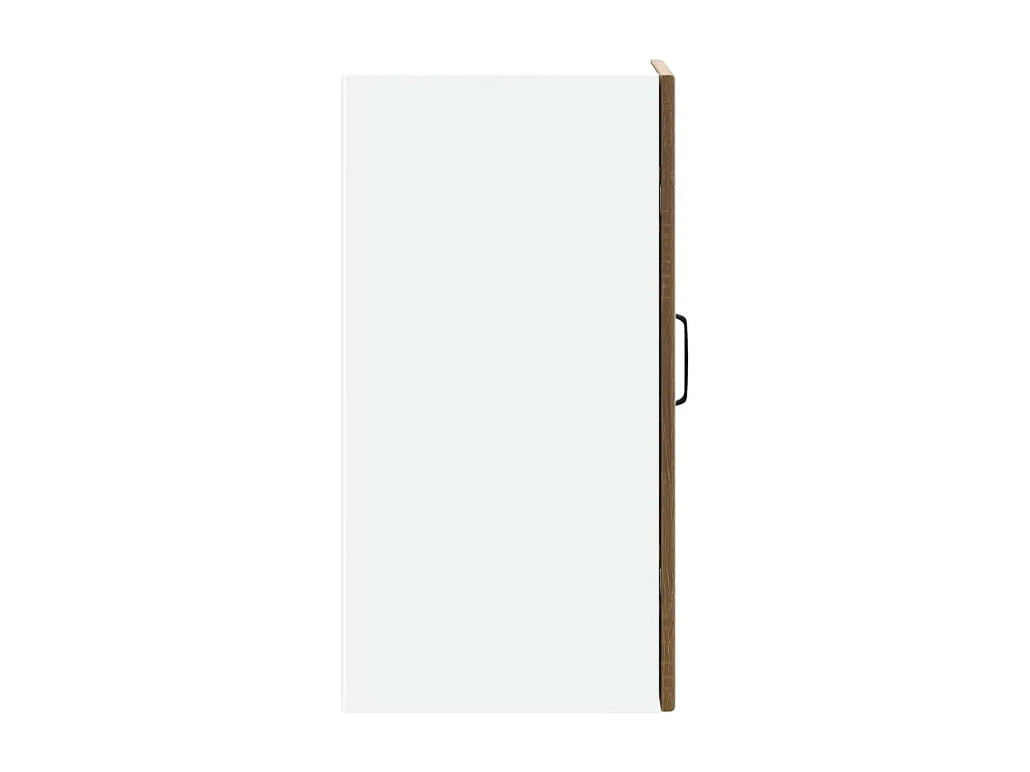 Armoire murale de cuisine Kalmar chêne marron bois d'ingénierie