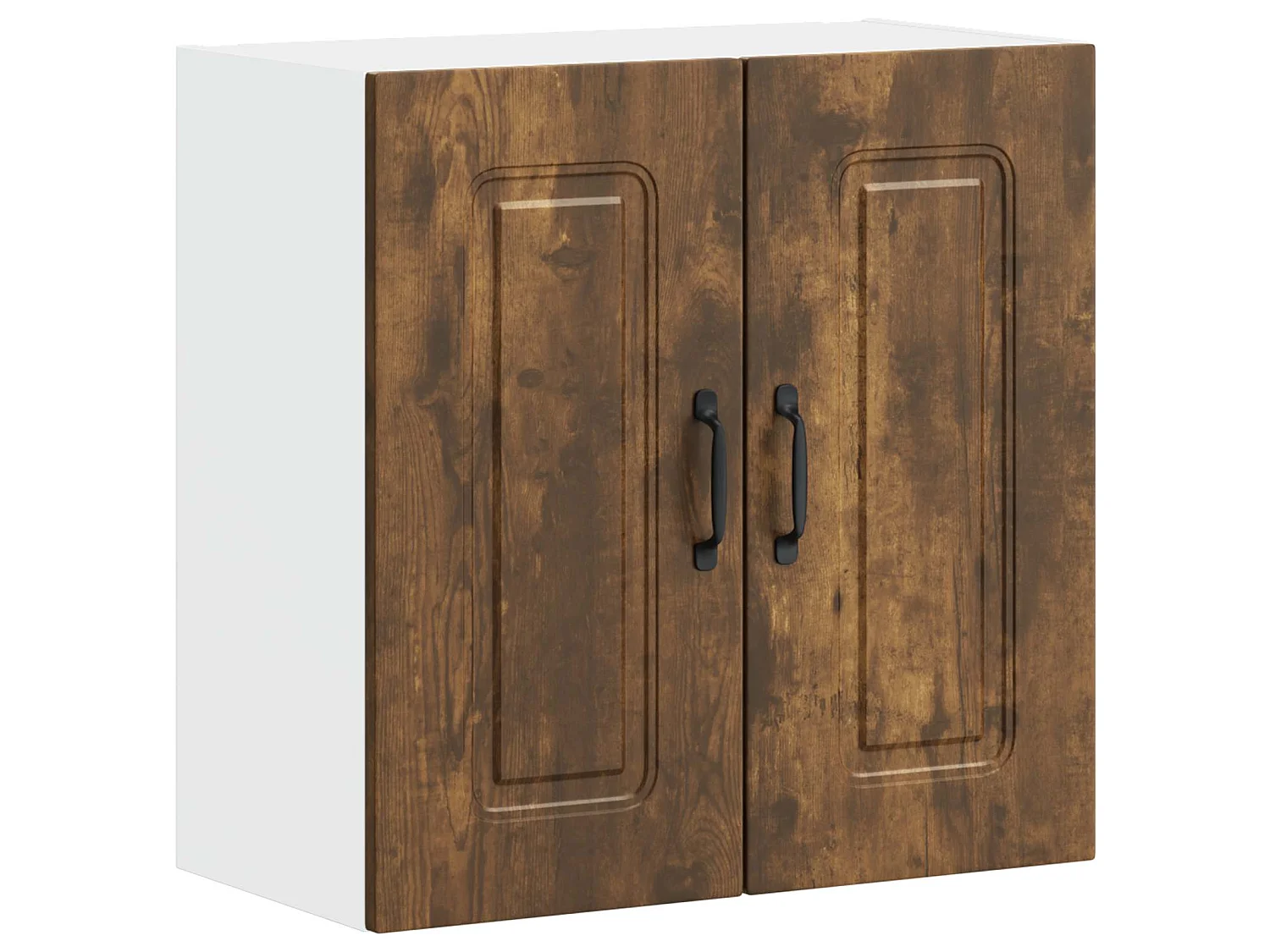 Armoire murale de cuisine Kalmar chêne fumé bois d'ingénierie
