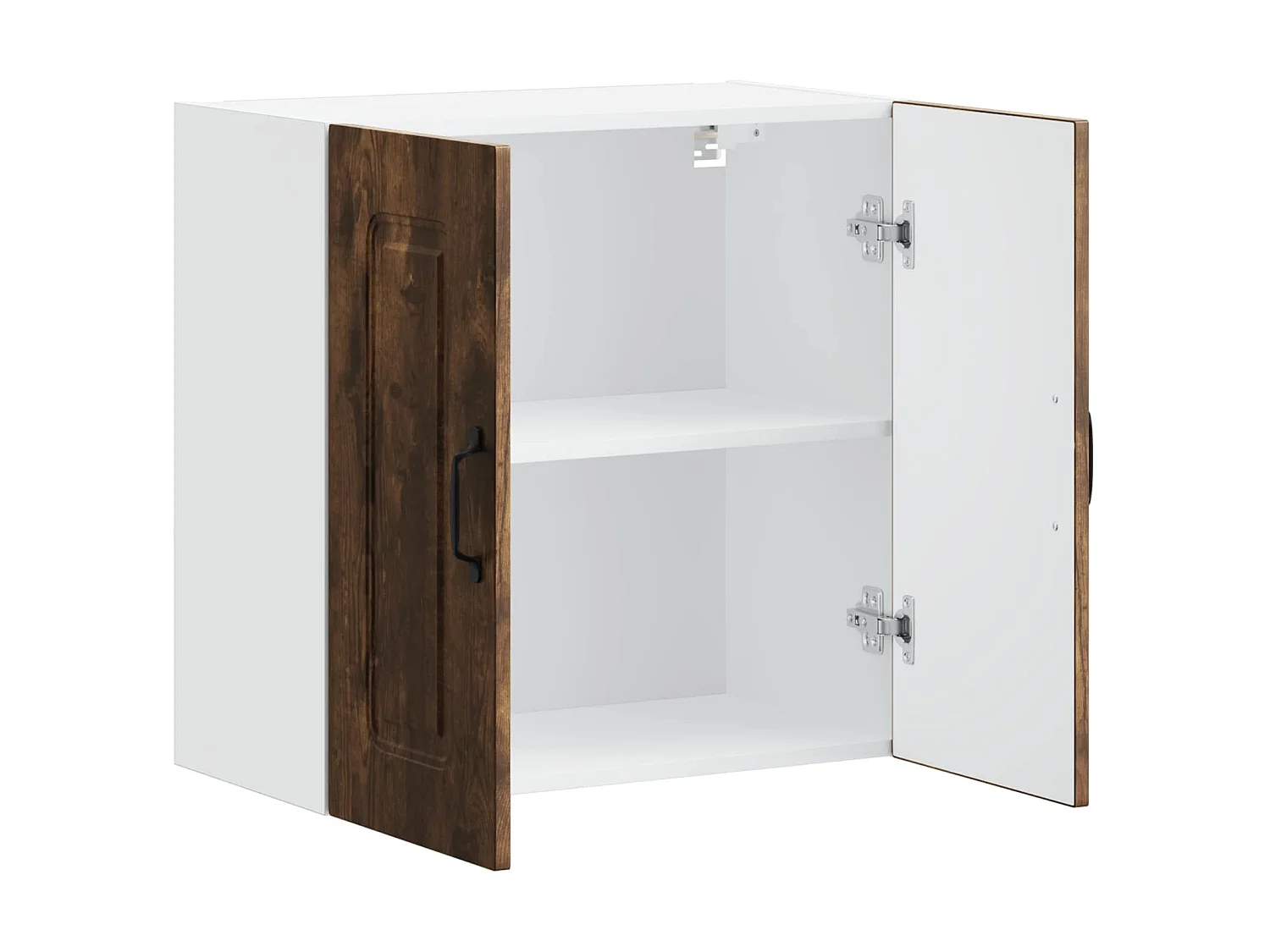 Armoire murale de cuisine Kalmar chêne fumé bois d'ingénierie