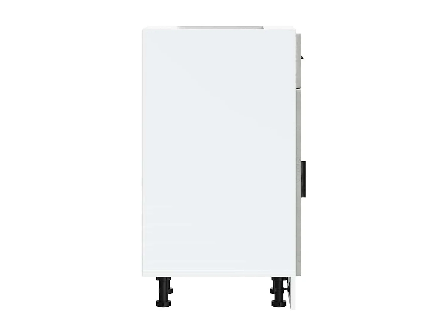 Base da Cucina Porto Grigio Cemento in Legno Multistrato