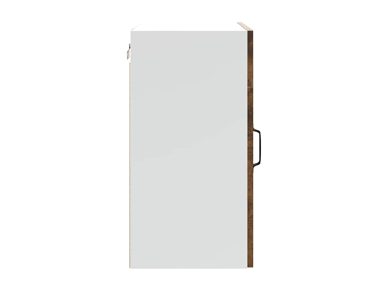 Keukenbovenkast Kalmar bewerkt hout gerookt eikenkleurig