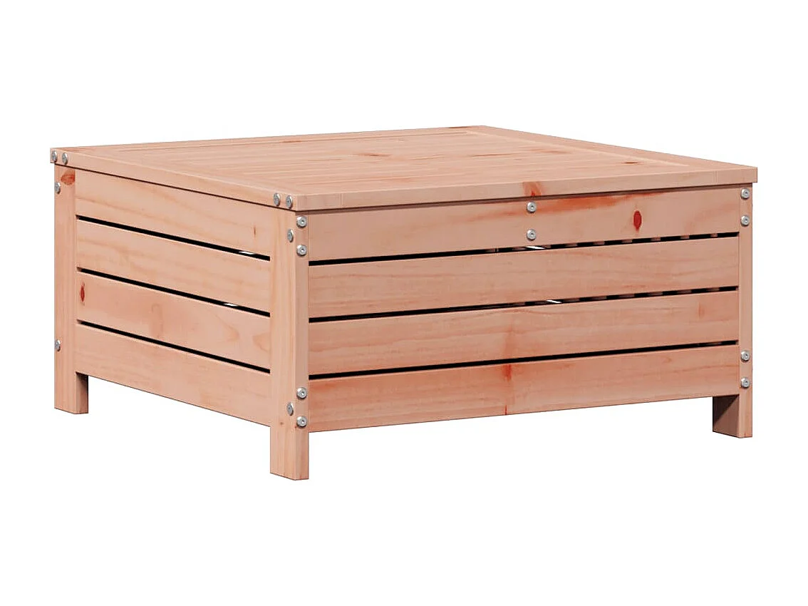 4 pcs conj. lounge jardim com almofadões madeira douglas maciça