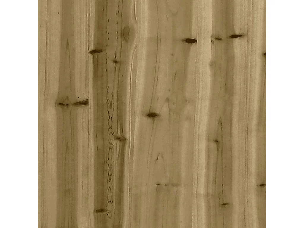 Salon de jardin 8 pcs avec coussins bois de pin imprégné