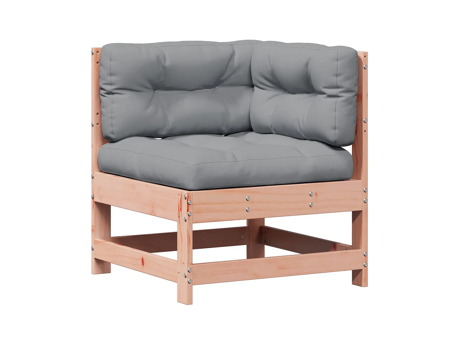 Set Divani Giardino 8 pz con Cuscini Legno Massello di Douglas