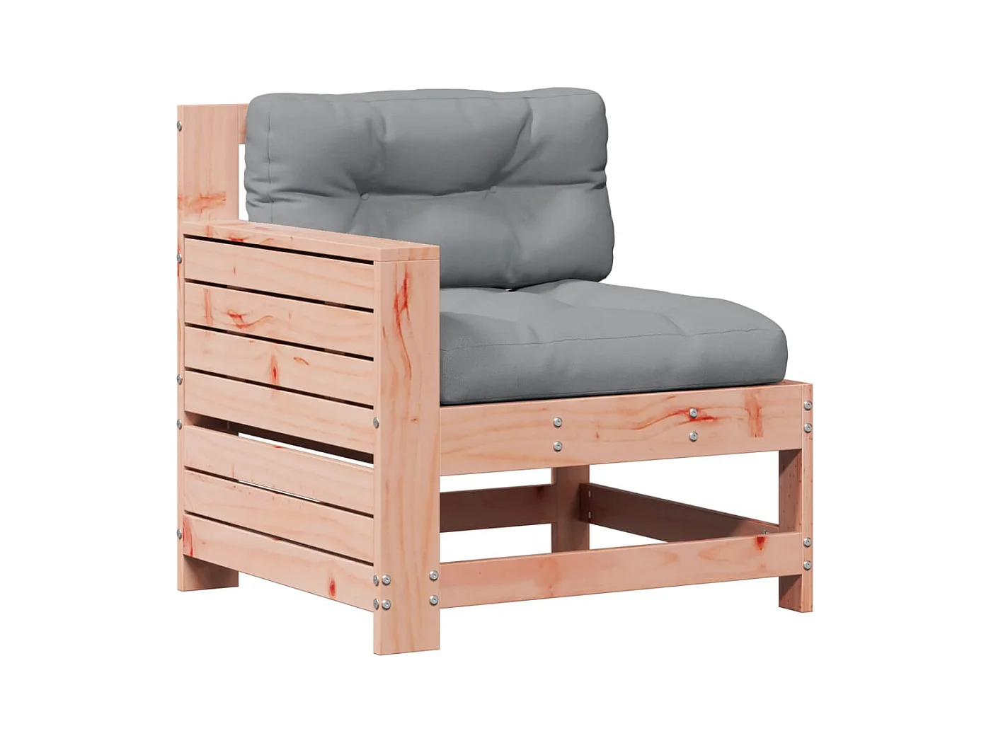 Set Divani Giardino 8 pz con Cuscini Legno Massello di Douglas