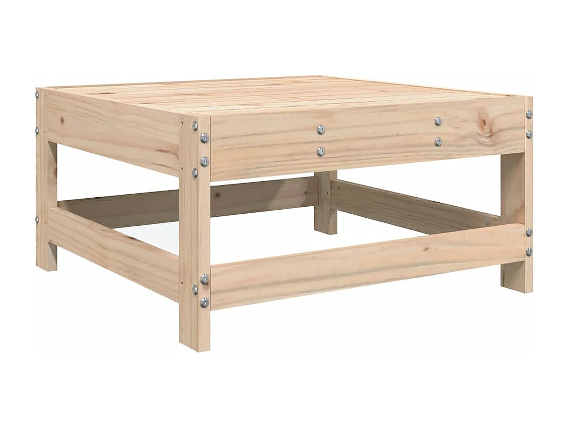 8-tlg. Garten-Sofagarnitur Massivholz Kiefer