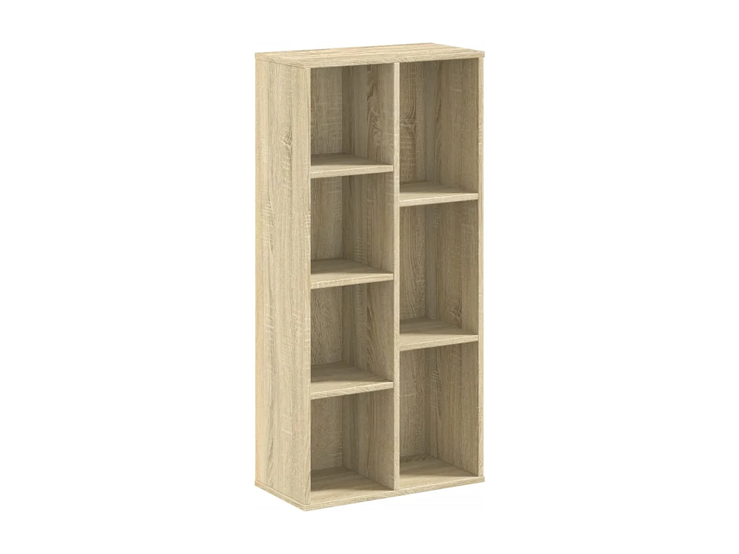 Bibliothèque chêne sonoma 50x25x105 cm bois d'ingénierie