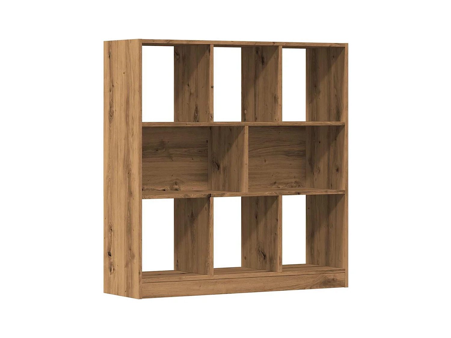 Estante 97,5x29,5x100cm derivados de madeira carvalho artesanal