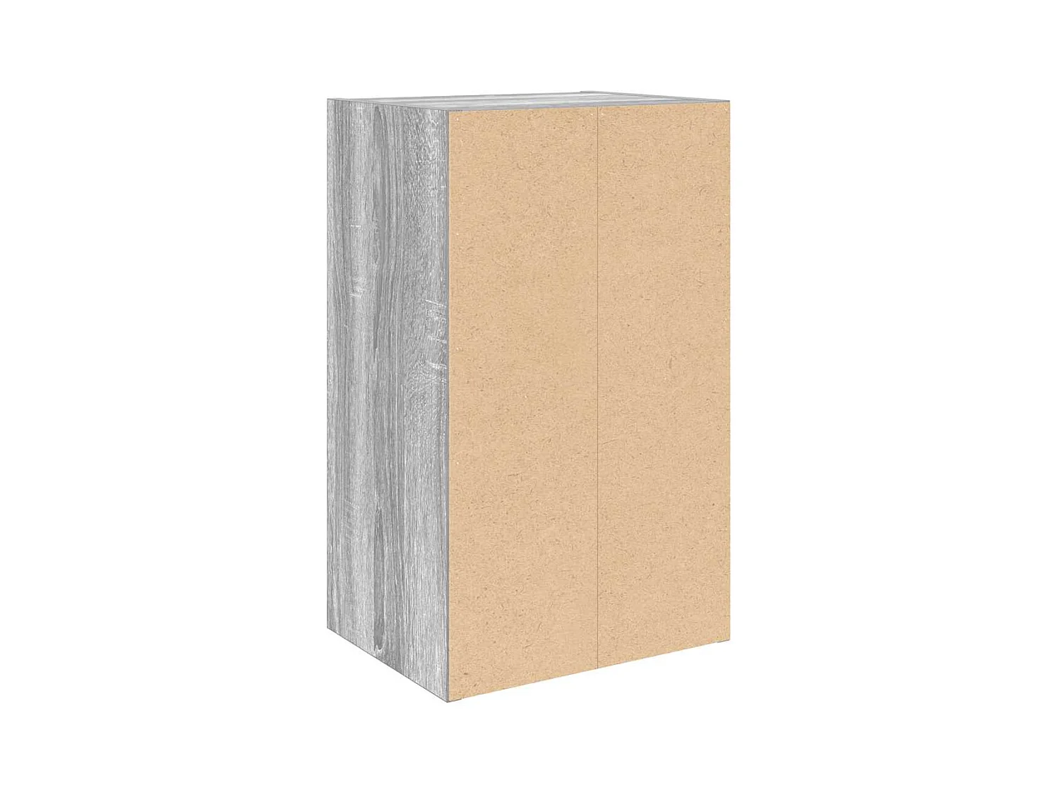 Libreria Grigio Sonoma 31x24x52 cm in Legno Multistrato