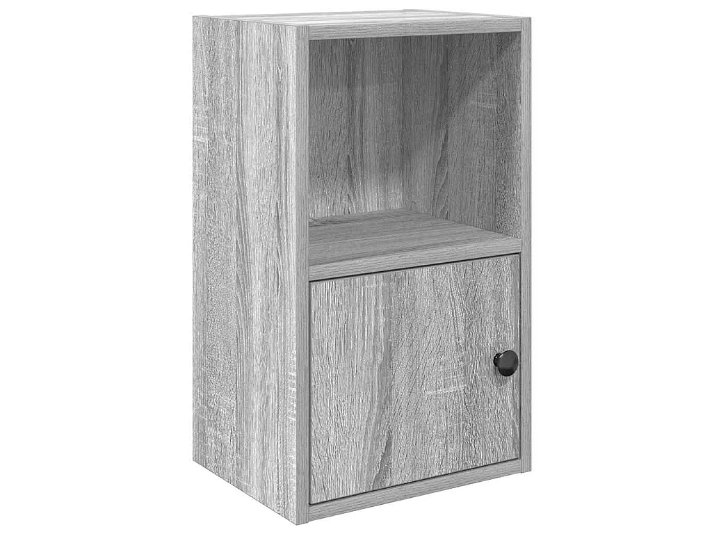 Libreria Grigio Sonoma 31x24x52 cm in Legno Multistrato