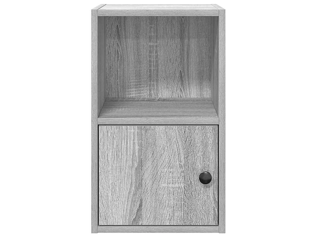 Libreria Grigio Sonoma 31x24x52 cm in Legno Multistrato