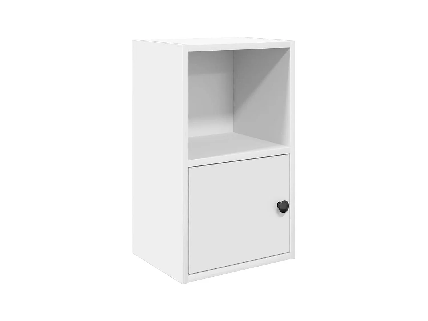 Bücherregal Weiß 31x24x52 cm Holzwerkstoff