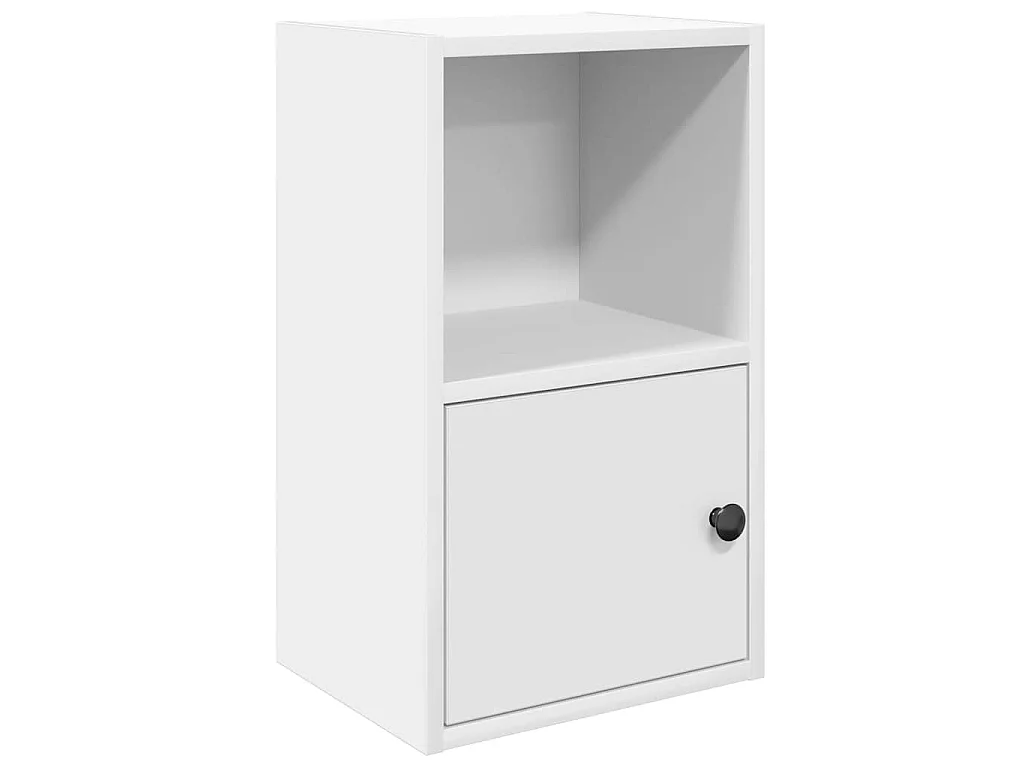 Libreria Bianca 31x24x52 cm in Legno Multistrato