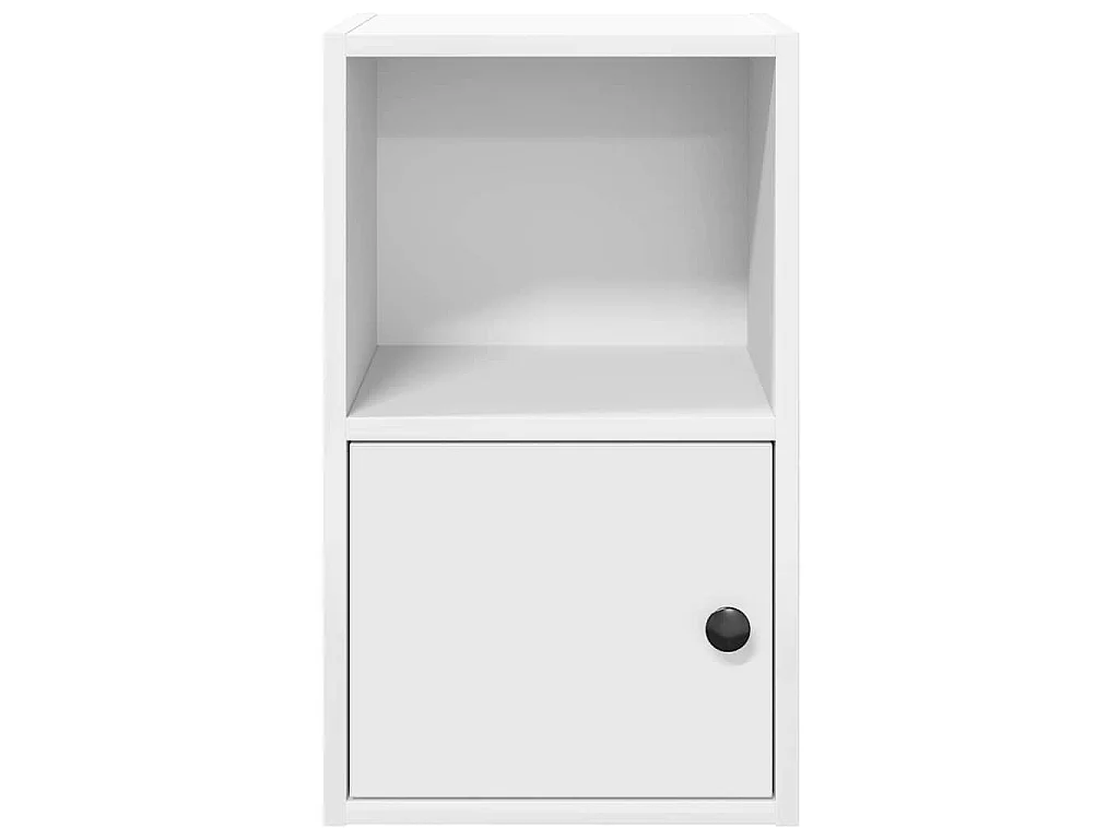 Libreria Bianca 31x24x52 cm in Legno Multistrato