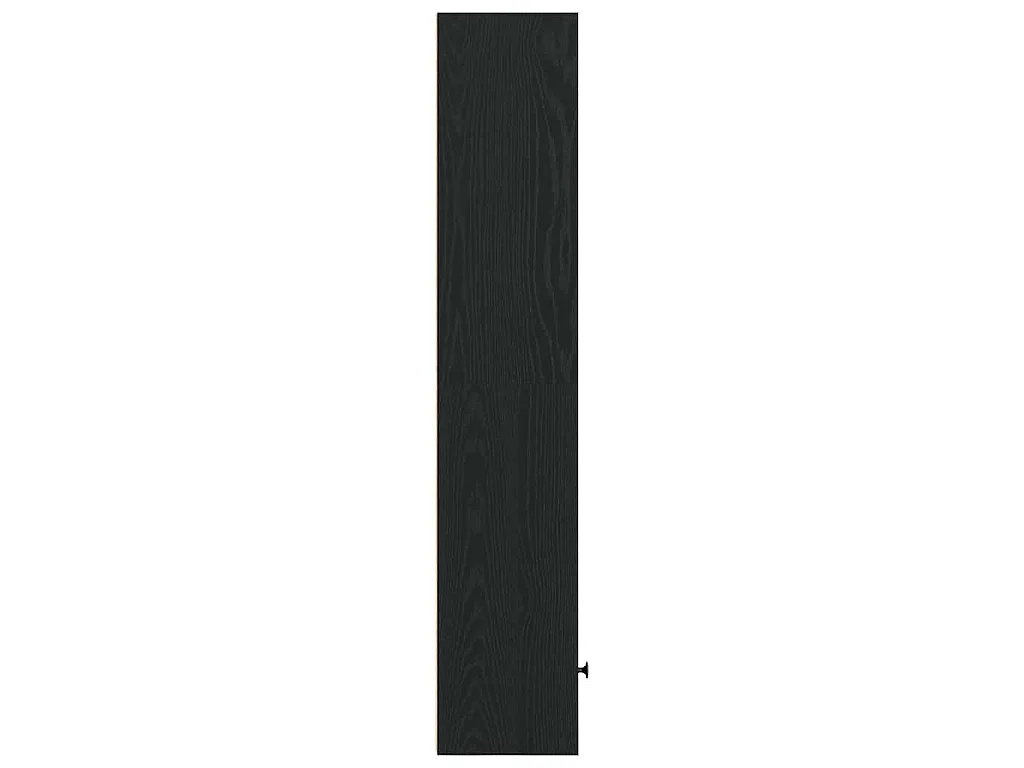 Estante 31x24x127 cm derivados de madeira carvalho preto