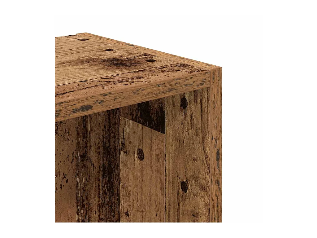 Bücherregal Altholz-Optik 31x24x77 cm Holzwerkstoff