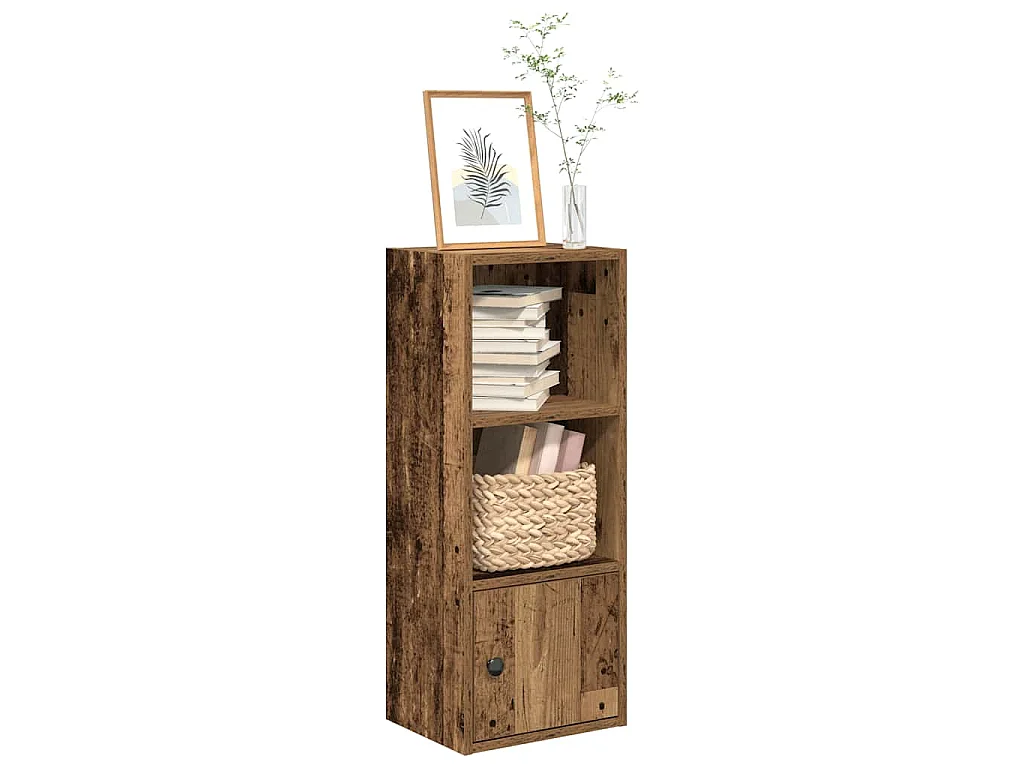 Bibliothèque vieux bois 31x24x77 cm bois d'ingénierie