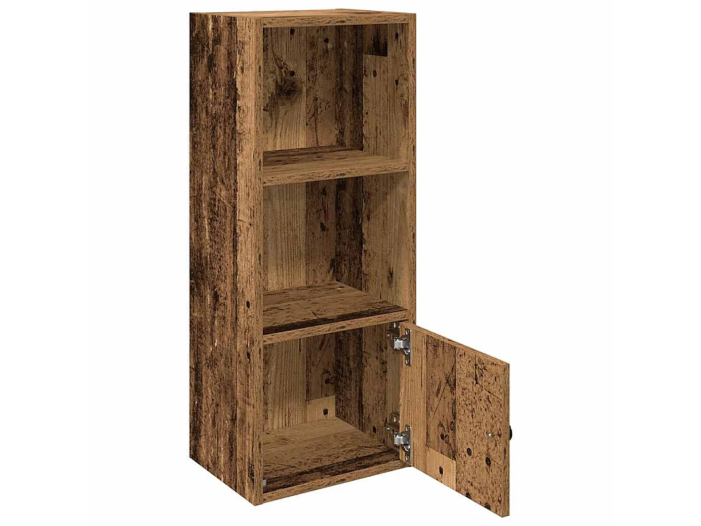 Bibliothèque vieux bois 31x24x77 cm bois d'ingénierie